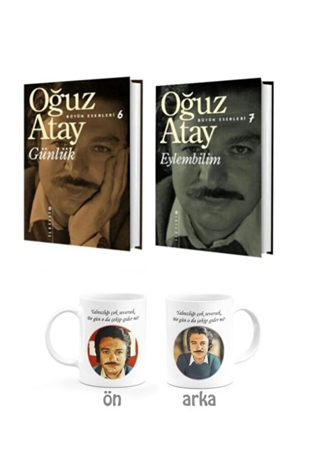 Oğuz Atay Günlük - Eylembilim Kupa Bardak Hediyeli Set