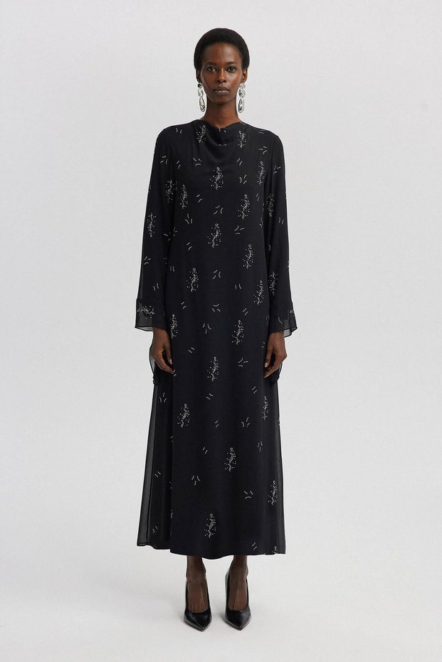 Modest Dresses - Black - A-line