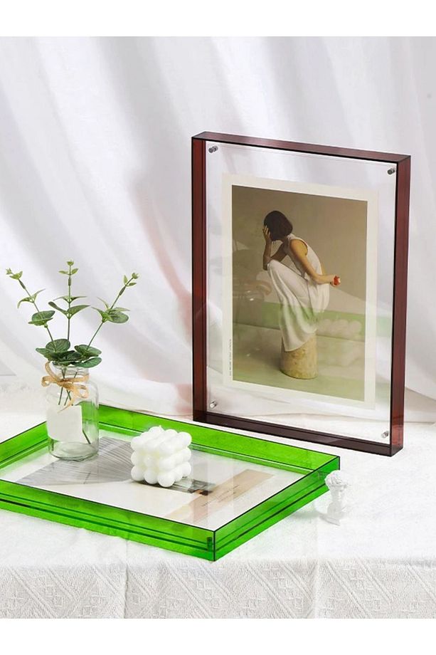 Dekoratif Çerçeve Akrilik Kalın Dekoratif Çerçeve 21*30cm Af001-db - 3