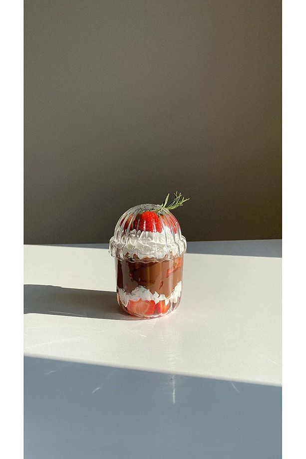 2 Adet Kapaklı Pipetli Pinterest Bardak | Soğuk Kahve Ve Sunum Bardağı | 430 ml - 5
