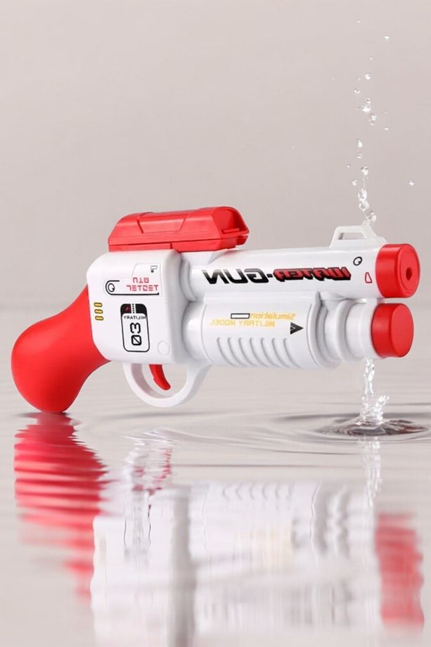 Otomatik Pilli Şarjlı Su Tabancası 10 Metreye Kadar Atış Atma Menzilli 550 ml Kapasiteli 30 cm - 5