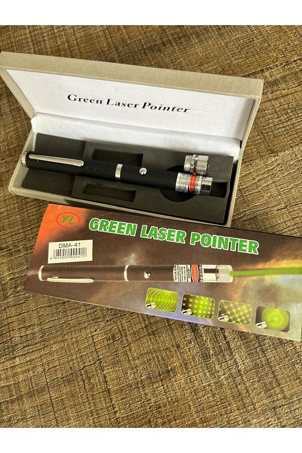 Yeşil Renk Lazer Pointer Güçlü Cep Kalem Tip Sunum Ve Outdoor Uyumlu - 5