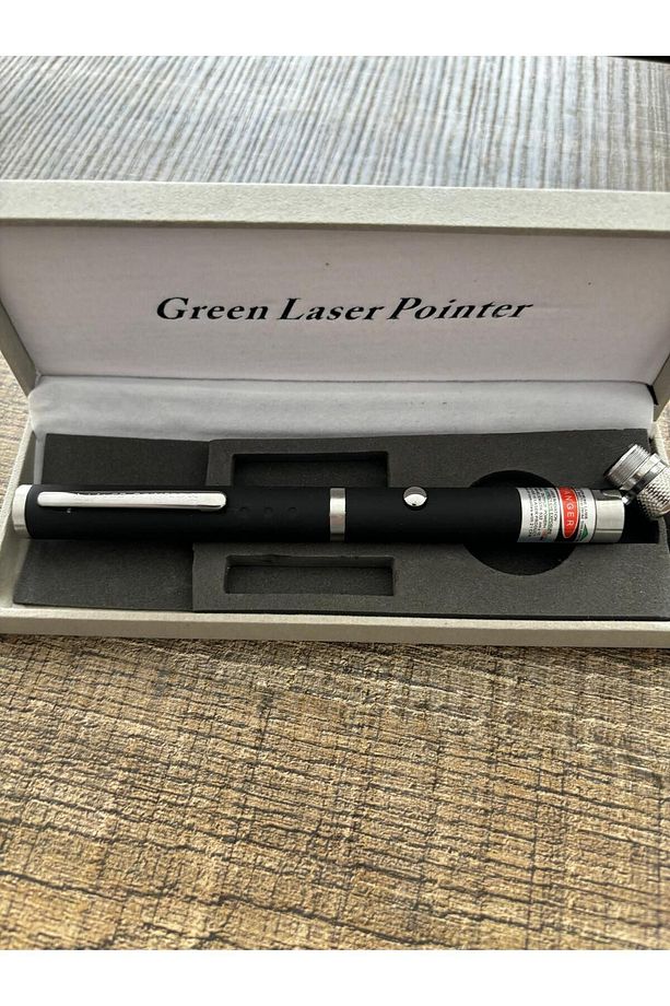Yeşil Renk Lazer Pointer Güçlü Cep Kalem Tip Sunum Ve Outdoor Uyumlu - 4