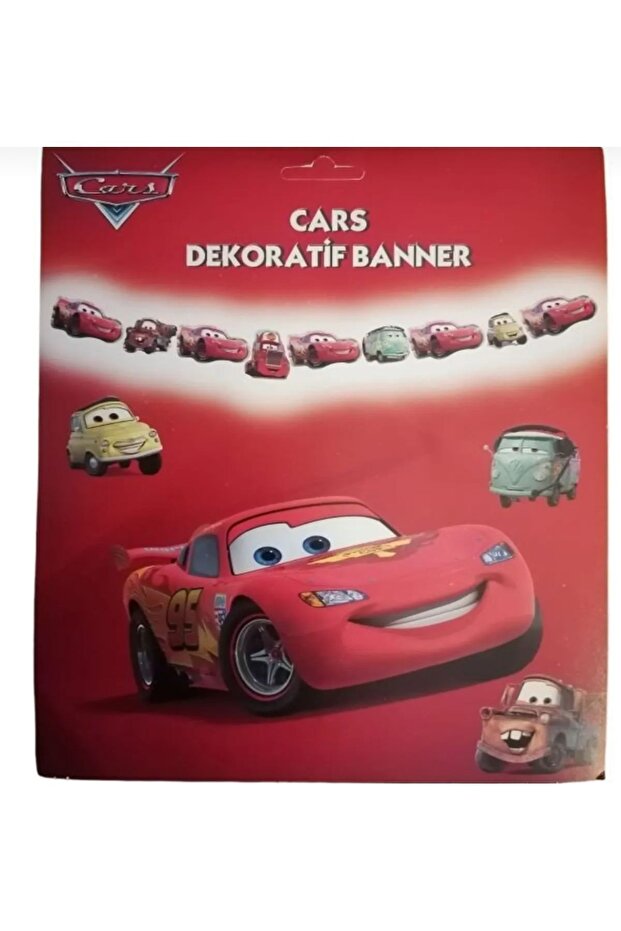 Cars Cars Decorative Banner Lightning Mcqueen