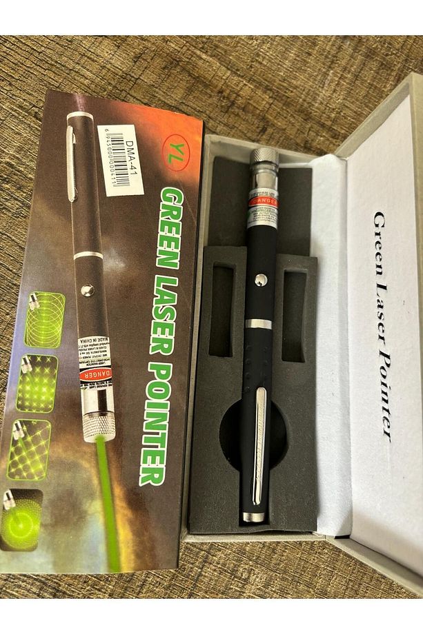 Yeşil Renk Lazer Pointer Güçlü Cep Kalem Tip Sunum Ve Outdoor Uyumlu - 6