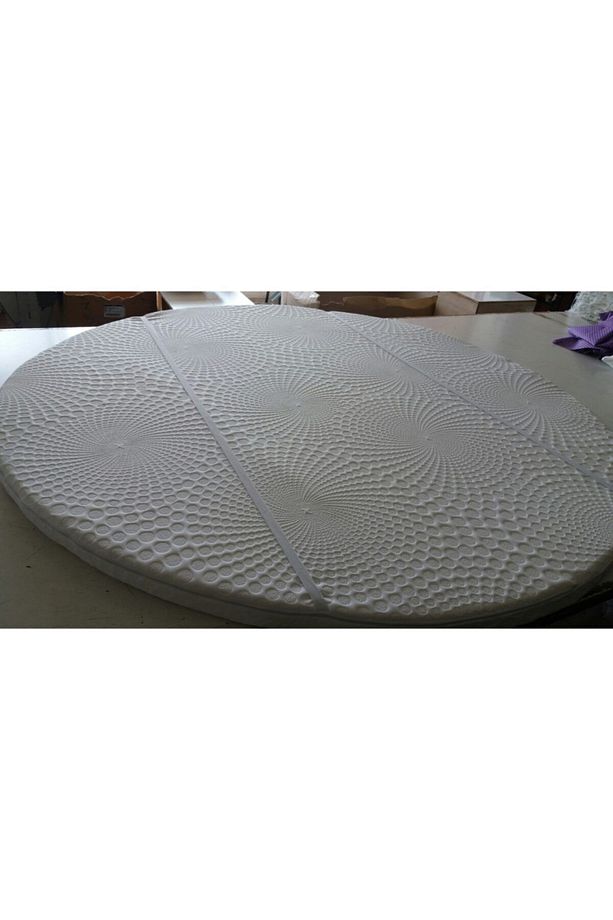 Yuvarlak Yataklara Özel R 200cm Ve R 220 Cm Çapında 5 Cm Kalınlığında Visco Ped - 2