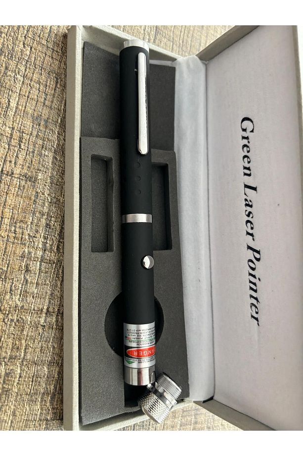 Yeşil Renk Lazer Pointer Güçlü Cep Kalem Tip Sunum Ve Outdoor Uyumlu - 7