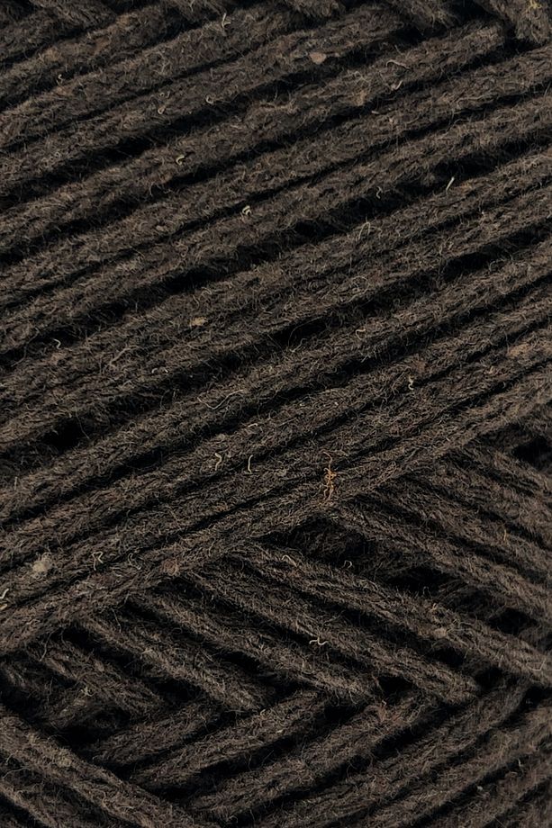 Premium Koton Pamuk Makrome İpi Acı Kahve 2mm Cotton Zincir Makrome Çanta İpi Supla İpi Koton İp - 2