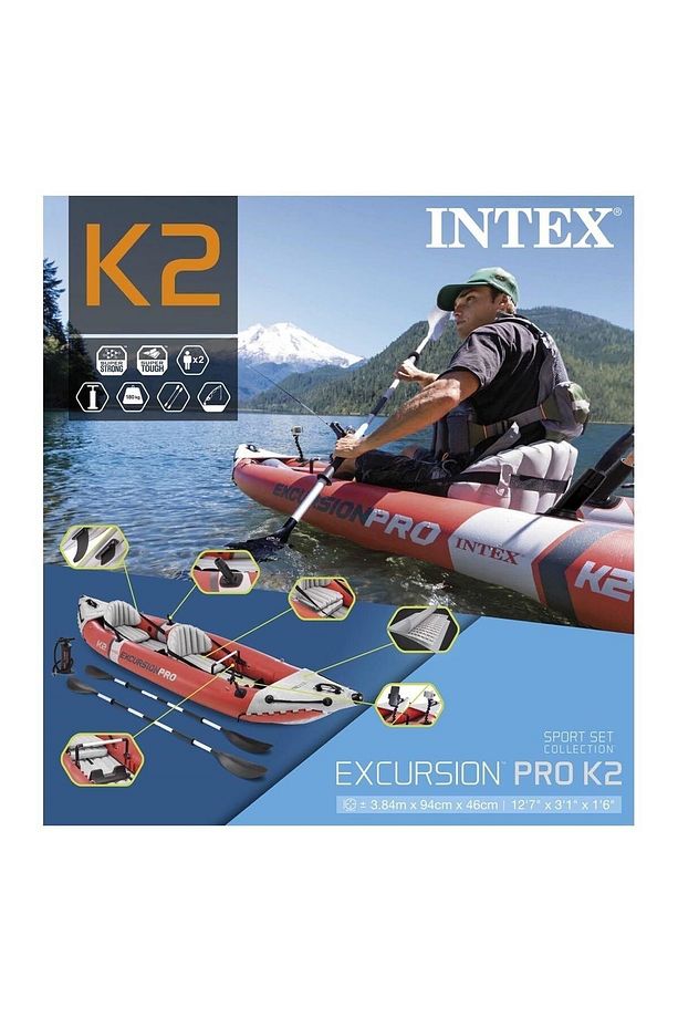 Excursion Pro Şişme Kano K2 - 5