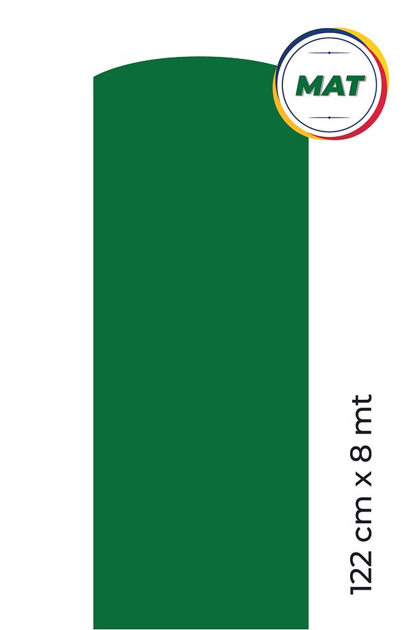 Mat Yeşil Yapışkanlı Kaplama Folyosu 122 Cm X 8 Mt - 2