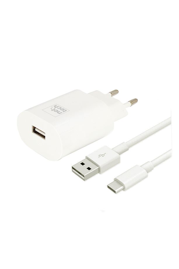 10W Type-C Kablo + Şarj Aleti (Kablo Dahil) (Beyaz) - 2