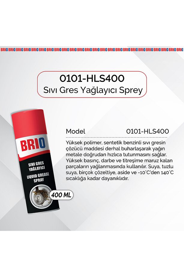 Sıvı Gres Yağı Sprey Sıvı Gres Yağlayıcı Sprey 400 ml - 3