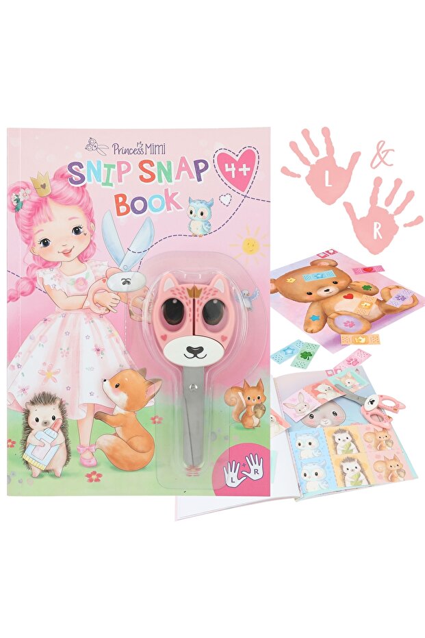 Princess Mimi Cutting & Coloring Book
