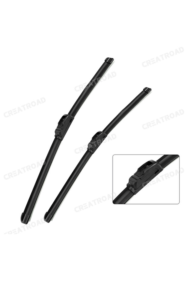 Wiper Front Wiper Blades For Mitsubishi Lancer 2009 - 2017 Windshield Windscreen Window Rain Brus... - 8