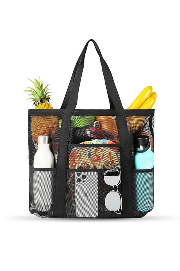 Mesh Shopping Camping Picnic Beach Sports Ultra Light Women's Shoulder Bag