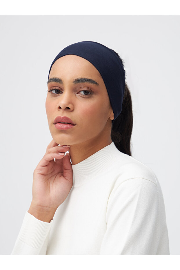 Bandana Bone | Color: Navy Blue | Hijab Bandana