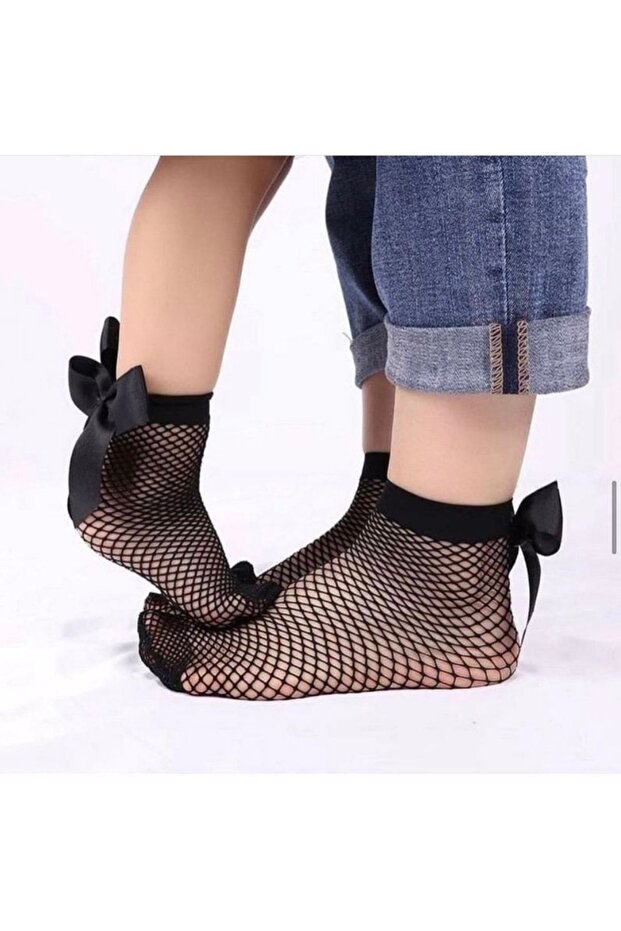 Mother Daughter Fishnet Stockings