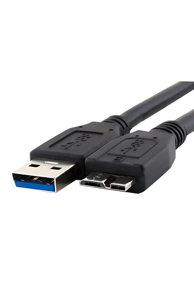 User HDD Harddisk SSD Yüksek Hız Şarj Data Kablo Micro USB 3.0 Kablo - 5