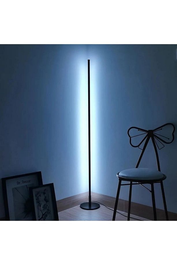 Dekoratif 2 Adet Led Lambader - Uzaktan Kumandalı 16 Renkli Lambader - Değişebilir Renk Çeşitliliği - 3