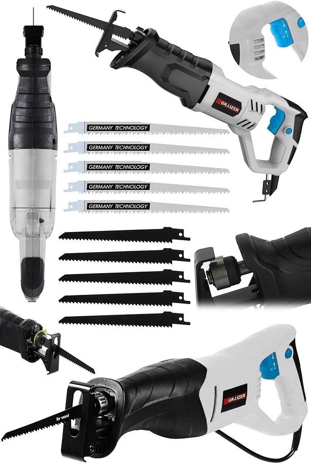 Alman X9010 Sjs Metal Şanzuman Tilki Kuyruğu Testere Metal Ahsap Kemik Kesme Makinesi 10 Adet Bicak - 1
