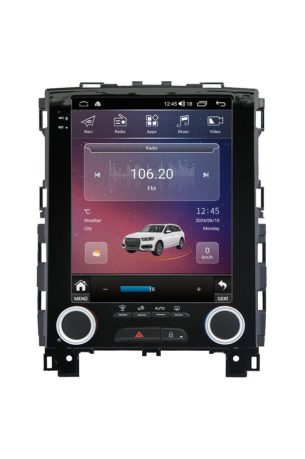 Renault Megane 4 Android Multimedya Sistemi (2016-2024) CRV-4453XAA - 1