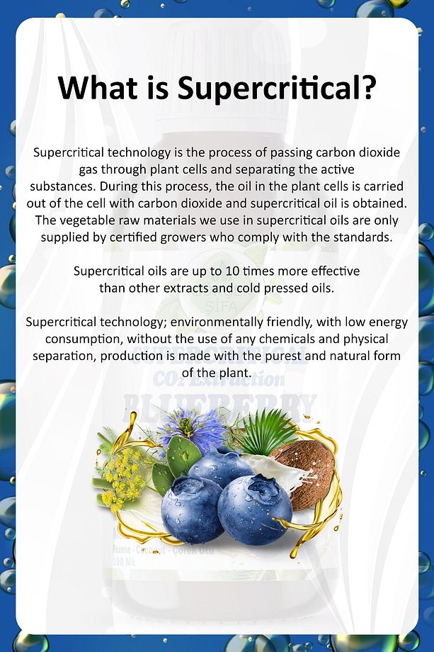 Yaban Mersini Süperkritik Mix Yağı 100 ml (BLUEBERRY SUPERCRİTİCAL MİX OİL) - 7
