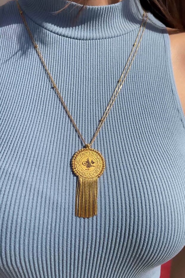 22 Ayar Altın Kolye - 2