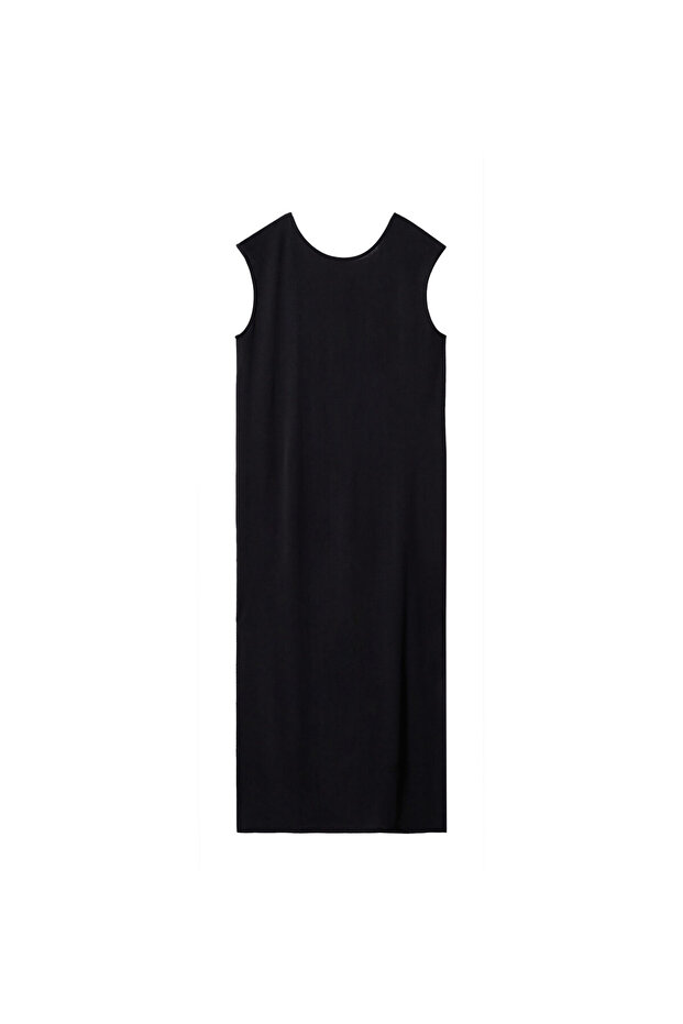 Siyah Kadın Elbise 47088638 - 7