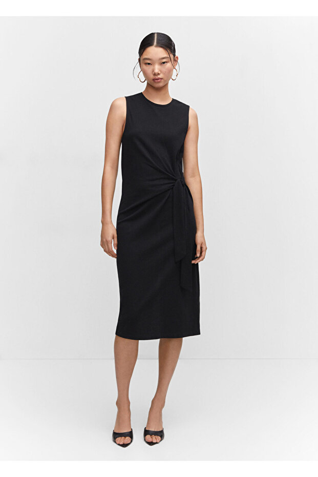 Siyah Kadın Elbise 57054435 - 1