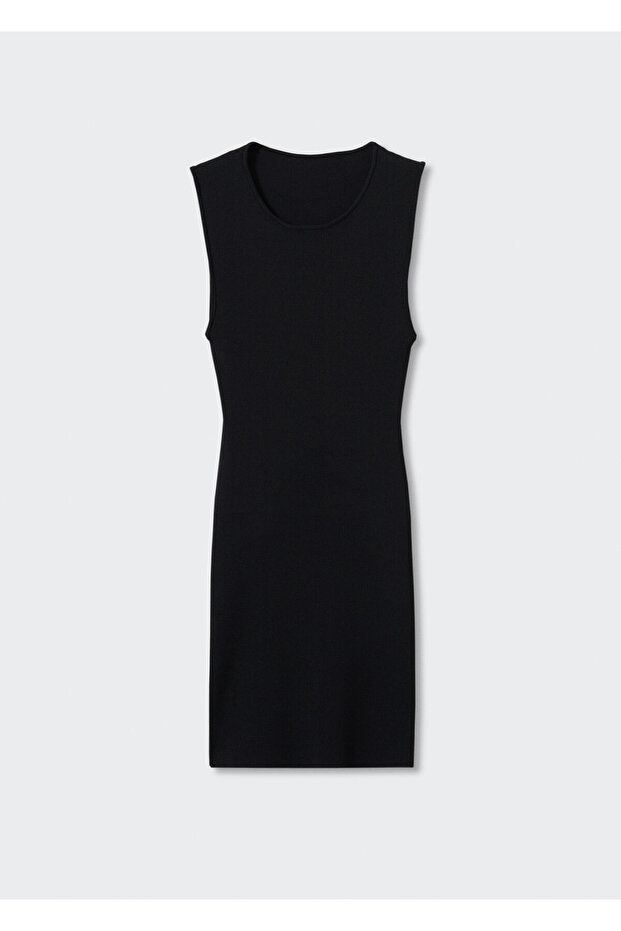 Siyah Kadın Elbise  37019099 - 3