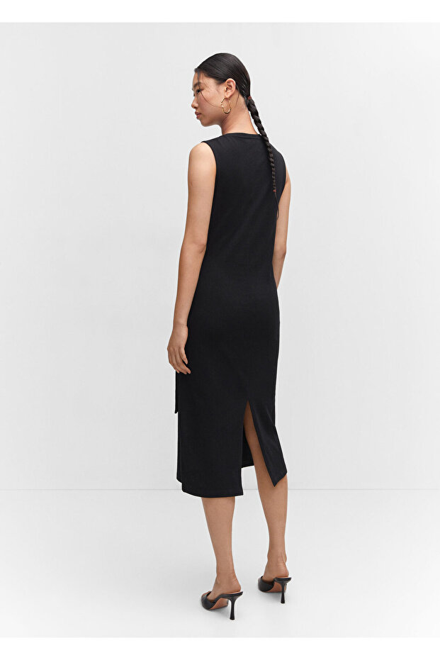 Siyah Kadın Elbise 57054435 - 12