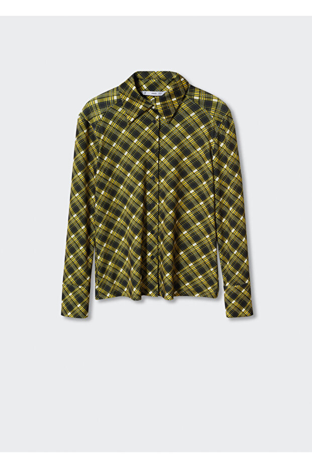 Sarı Kadın Gömlek  37067766 - 5