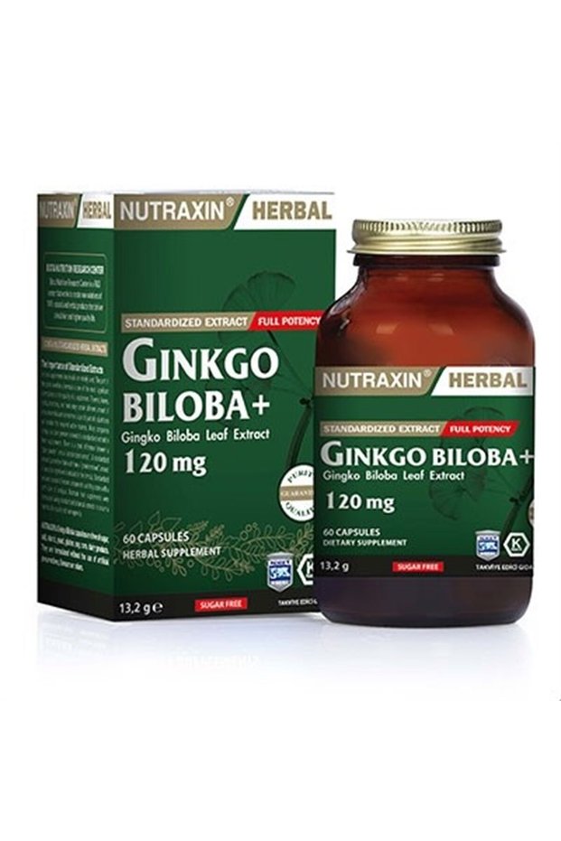 Ginkgo Biloba 120 Mg 60 Capsules