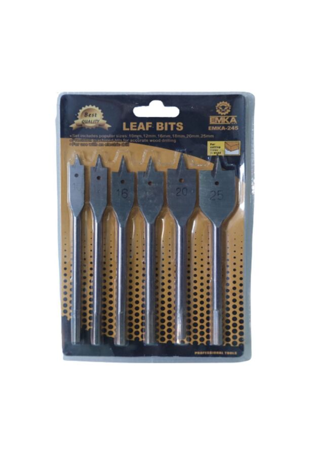 Yaprak Matkap Ucu Seti 6 Parça - 1