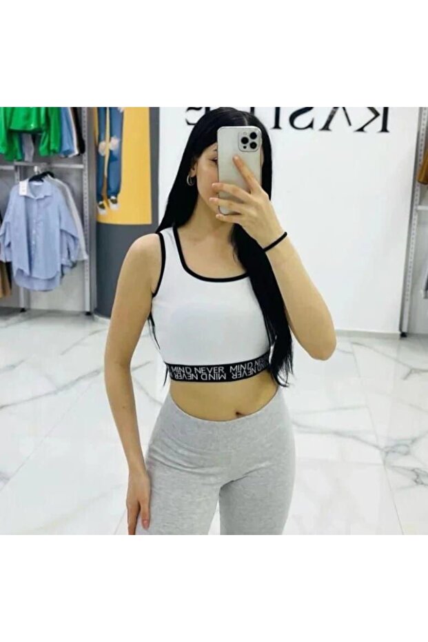 Bel Lastikli Crop - 1