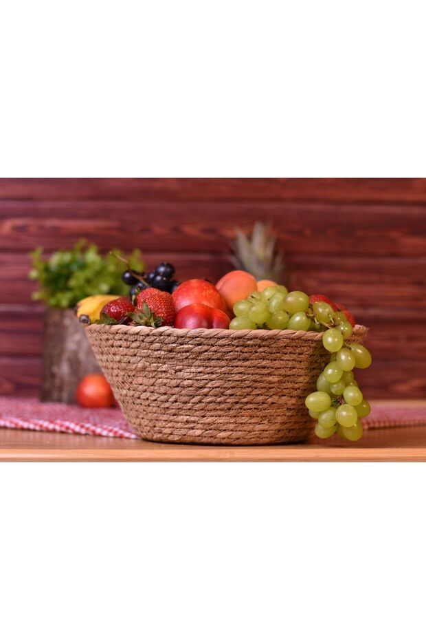 Oser Round Wicker Basket 34 cm B1128