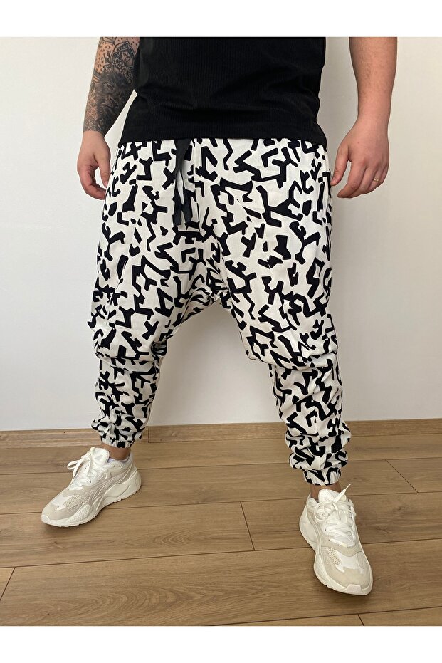 Ethnic Patterned Shalwar Model - 1