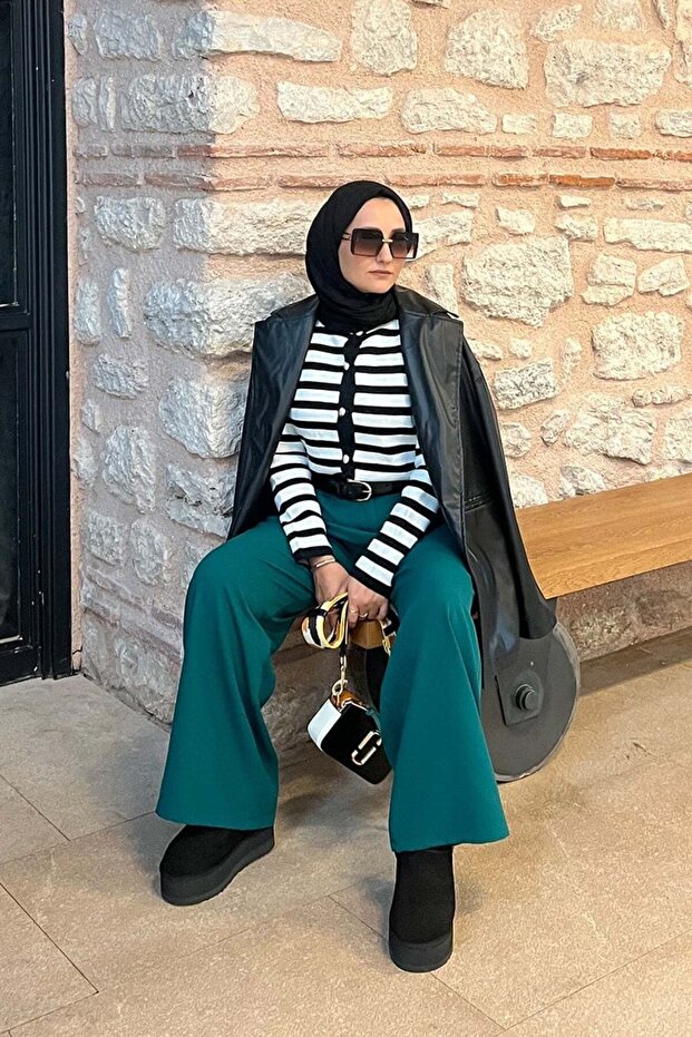 Siyah Deri Ceket - 3