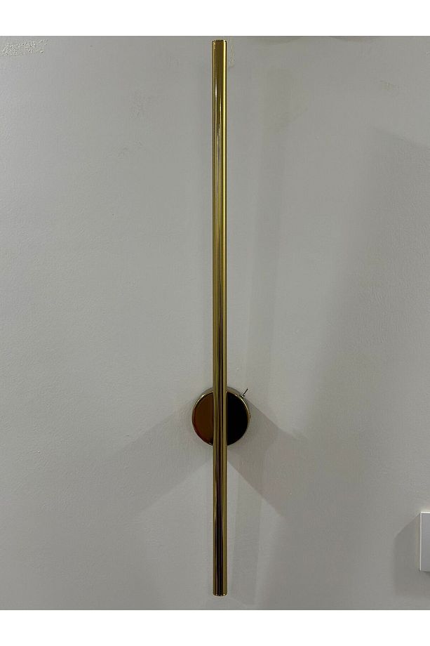 75 CM GOLD KASA SARI IŞIK ELEKTRİKLİ ANAHTARLI ÇUBUK-STİCK-TABLO-KORİDOR-YATAK BAŞI APLİK - BİR ADET - 2