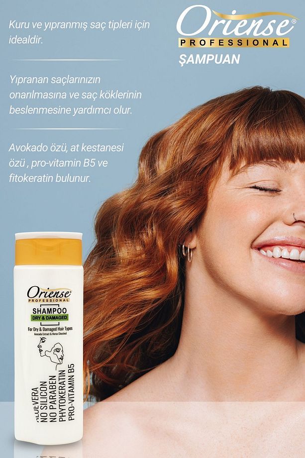 360ml Şampuan - Kuru Ve Yıpranmış Saçlar Için Pro-vitamin B5 Ve Fitokeratin Ile Nihai Bakım - 5