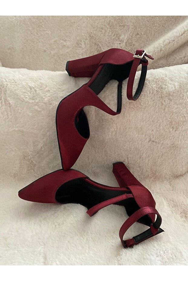 Coated Thick Heel Women's Shoes