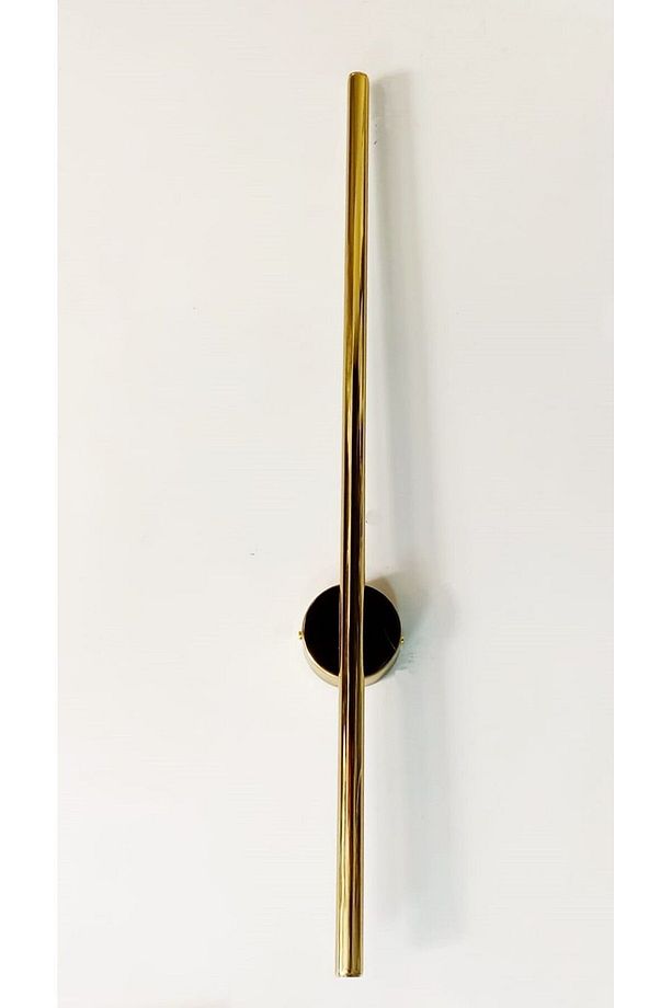 75 CM GOLD KASA SARI IŞIK ELEKTRİKLİ ANAHTARLI ÇUBUK-STİCK-TABLO-KORİDOR-YATAK BAŞI APLİK - BİR ADET - 1
