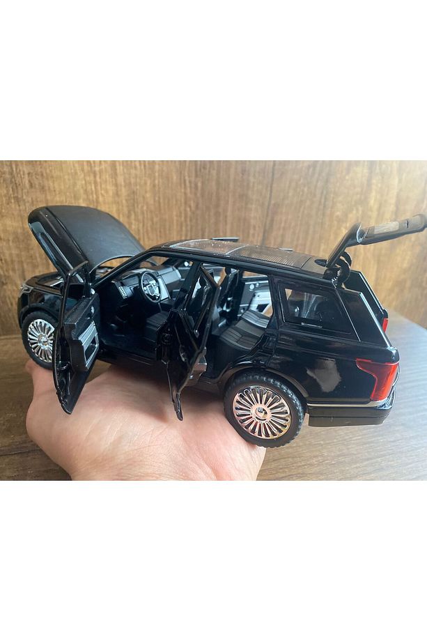 RANGE ROVER DİECAST ARABA LİSANSLI 6 KAPI AÇILIR SESLİ IŞIKLI RANGE ROVER VELAR DİECAST MODEL ARABA - 8
