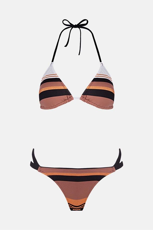 4631 Siyah Kahve Bikini Takımı - 4