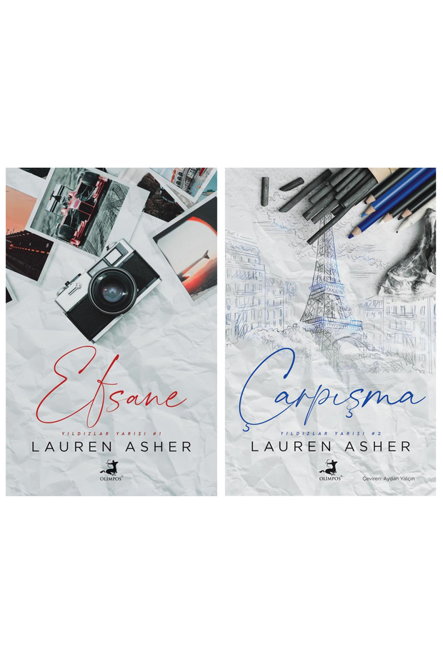 Efsane - Çarpışma - Yıldızlar Yarışı Serisi 2 Kitap (Lauren Asher)