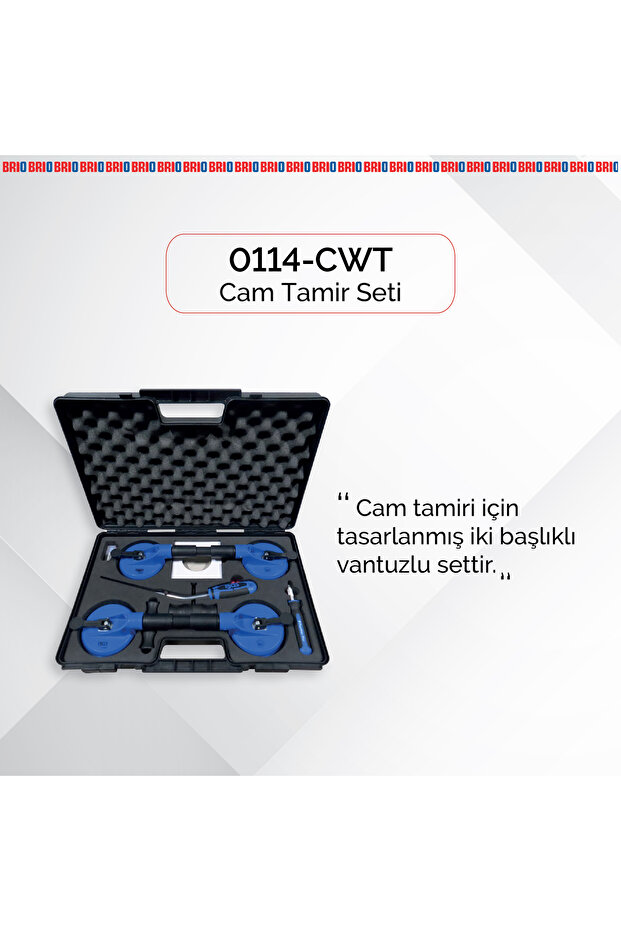 Cam Tamir Seti Çantada - 2