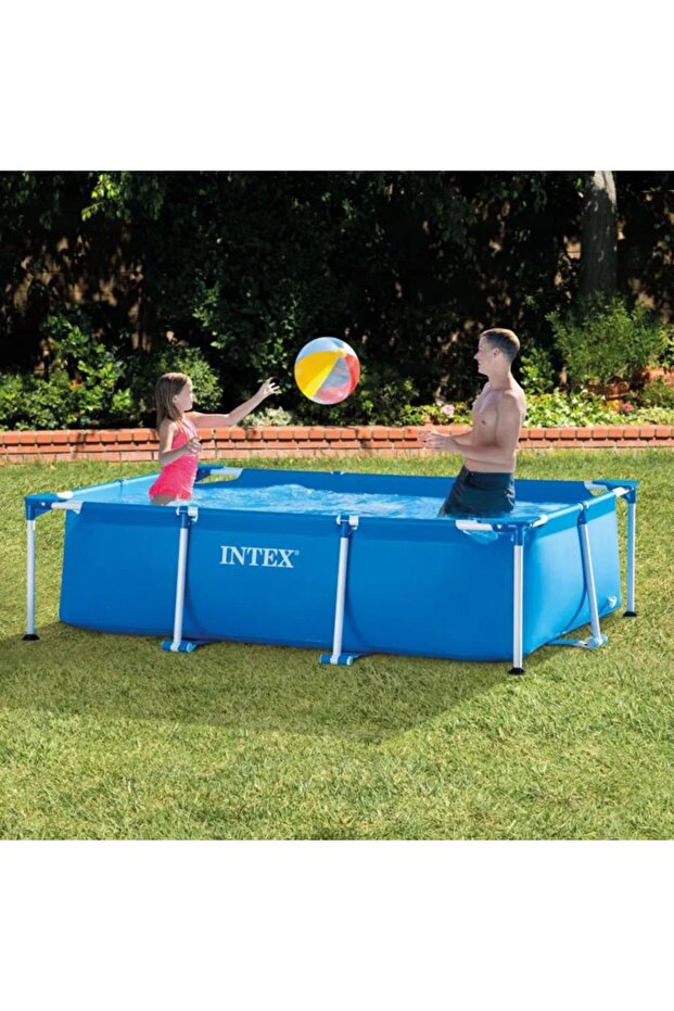 İntex 28270 Rectangular Prefabricated Family Pool 220x150x60cm