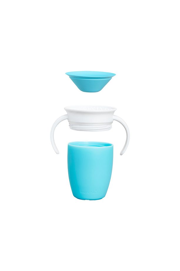 Mucize 360° Alıştırma Bardağı, 6ay+, 207ml, Mavi, 1 Adet - 4