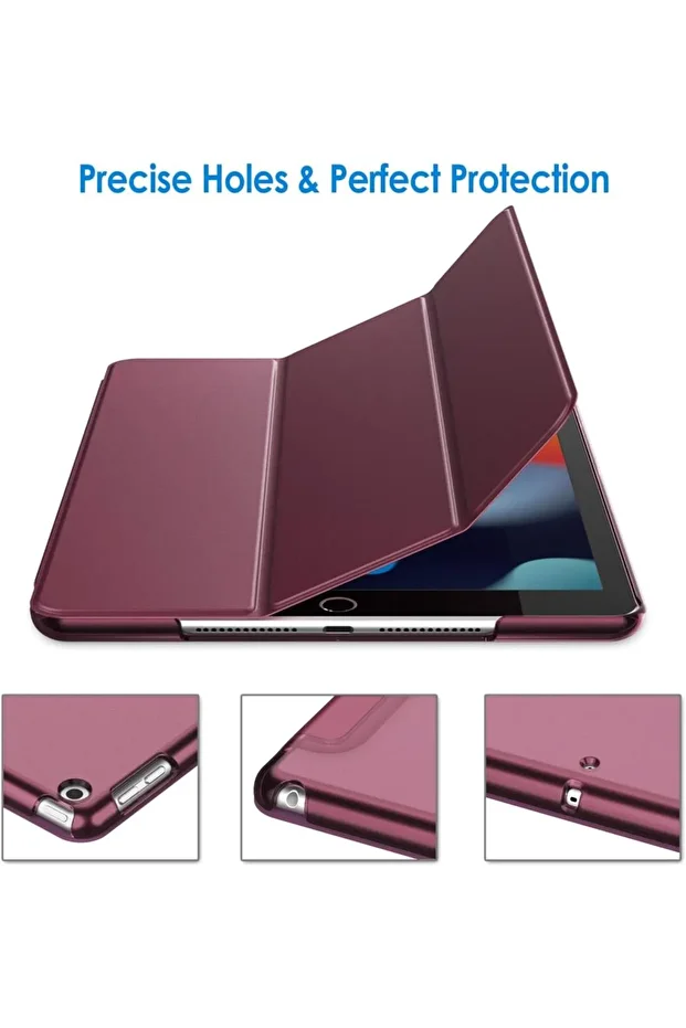 Apple iPad 5. Nesil 6. Nesil 9.7 Uyumlu Kılıf PU Deri Smart Standlı Case A1822 A1823 A1893 A1954 - 2