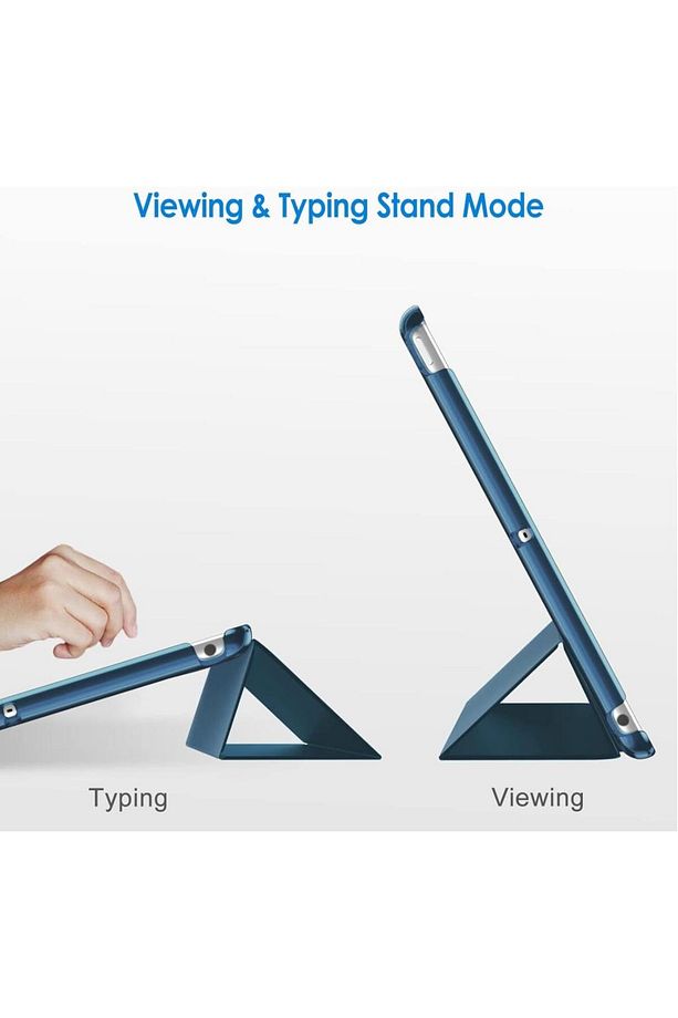 Apple iPad 5. Nesil 6. Nesil 9.7 Uyumlu  Kılıf PU Deri Smart Standlı Case A1822 A1823 A1893 A1954 - 4